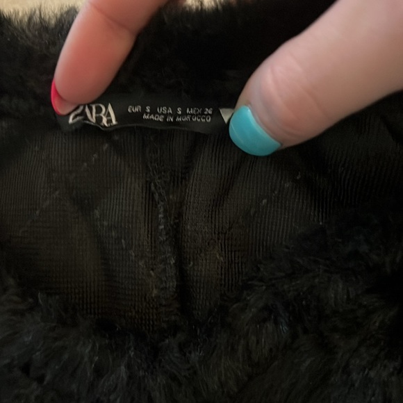 Zara furry jacket - Picture 2 of 2